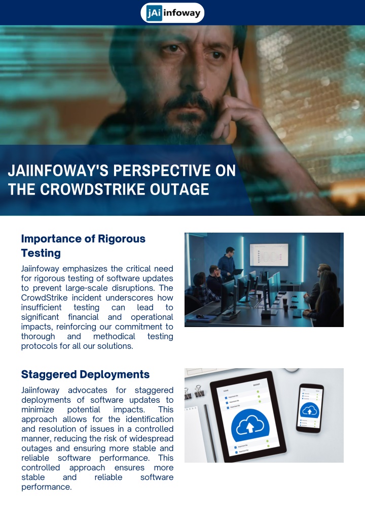 jaiinfoway s perspective on the crowdstrike outage n.w