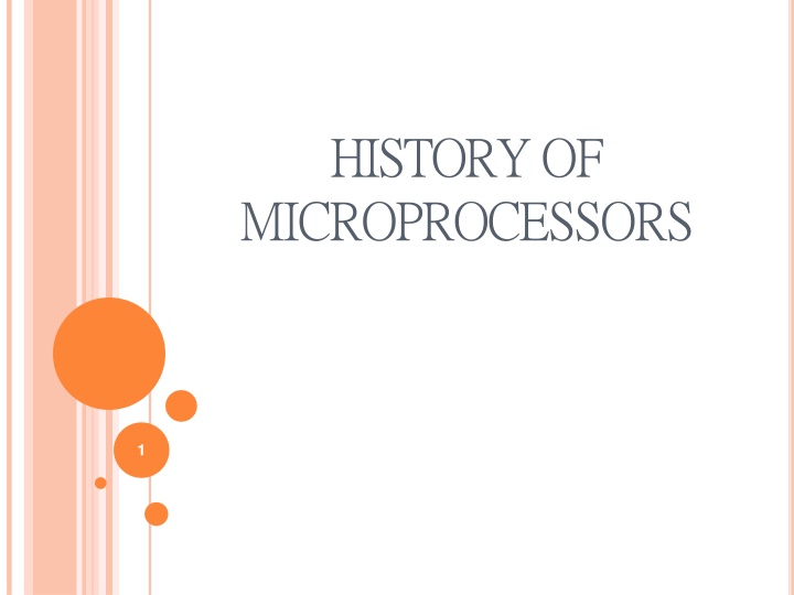 Evolution of Microprocessors: A Historical Overview