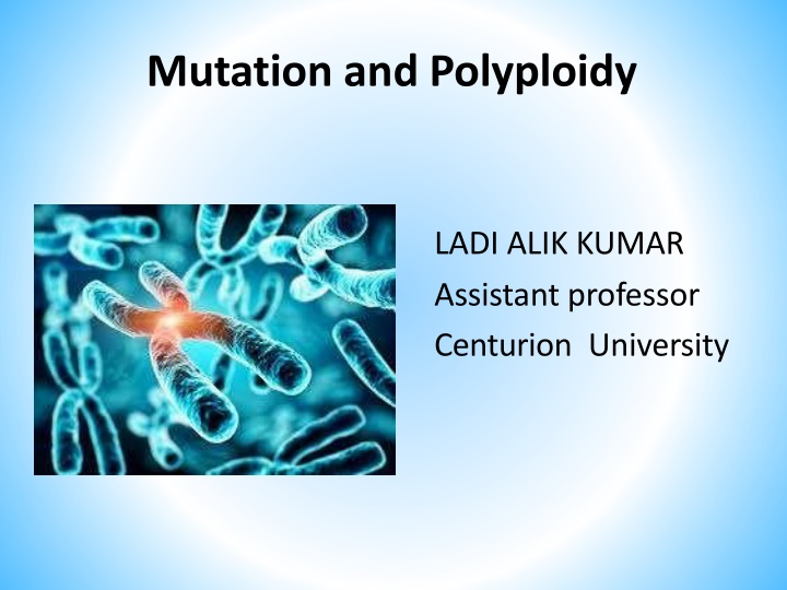 Mutation and Polyploidy in Genetics
