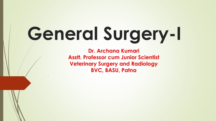Evolution of Veterinary Surgery: Insights from Ancient India to Modern Innovations