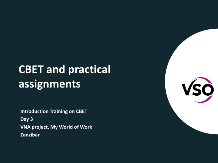 Training on Competence-Based Education and Practical Assignments