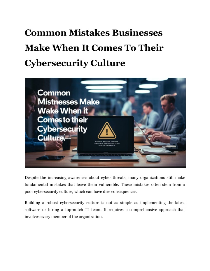common mistakes businesses n.w