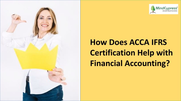 How Does ACCA IFRS Certification Help with Financial Accounting