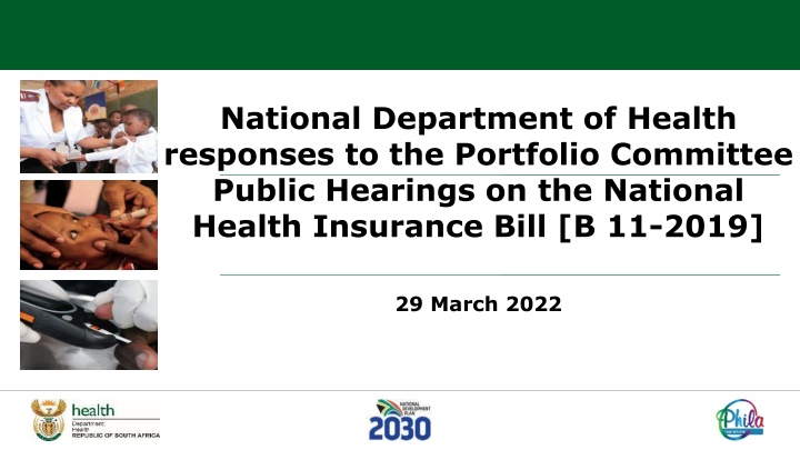 National Health Insurance Bill: Addressing Inequities in South Africa's Healthcare System
