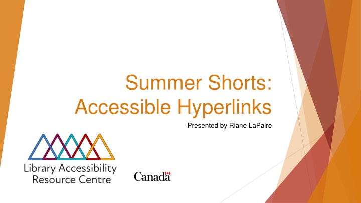 Enhancing Document Accessibility with Informative Hyperlinks