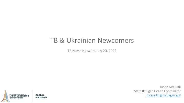 Support and Resources for Ukrainian Newcomers to the U.S.