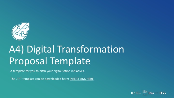 Digital Transformation Proposal Template for Company Initiatives