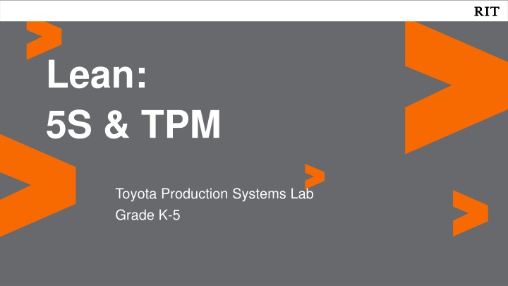 Lean Manufacturing: Improving Efficiency and Sustainability