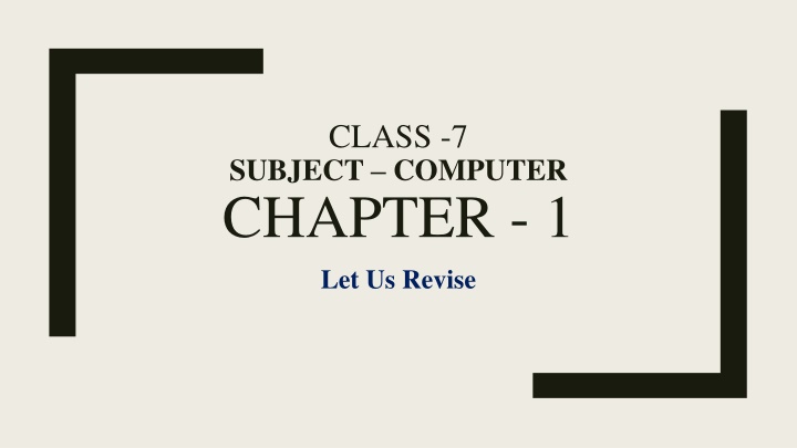 Computer Programming: Basics and Beyond