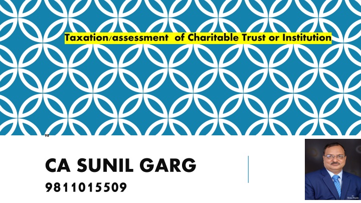 Taxation and Assessment of Charitable Trusts