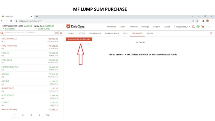 Online Mutual Fund Purchase and SIP Registration Guide