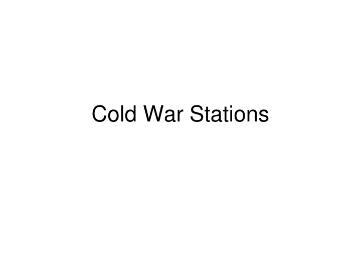 Berlin Airlift: A Major Cold War Confrontation