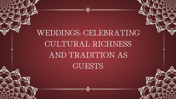 weddings celebrating cultural richness n.w