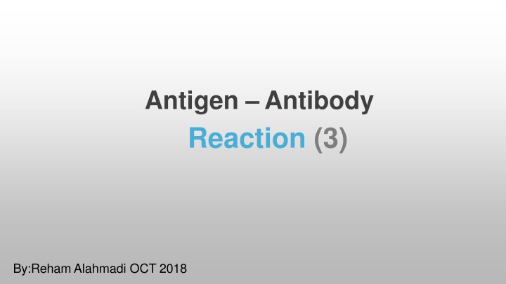 Complement Fixation Test (CFT) in Immunology