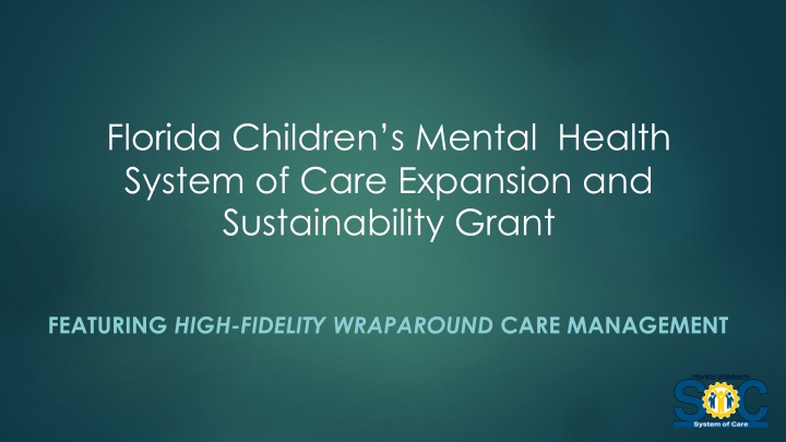 Florida Children's Mental Health System of Care Expansion