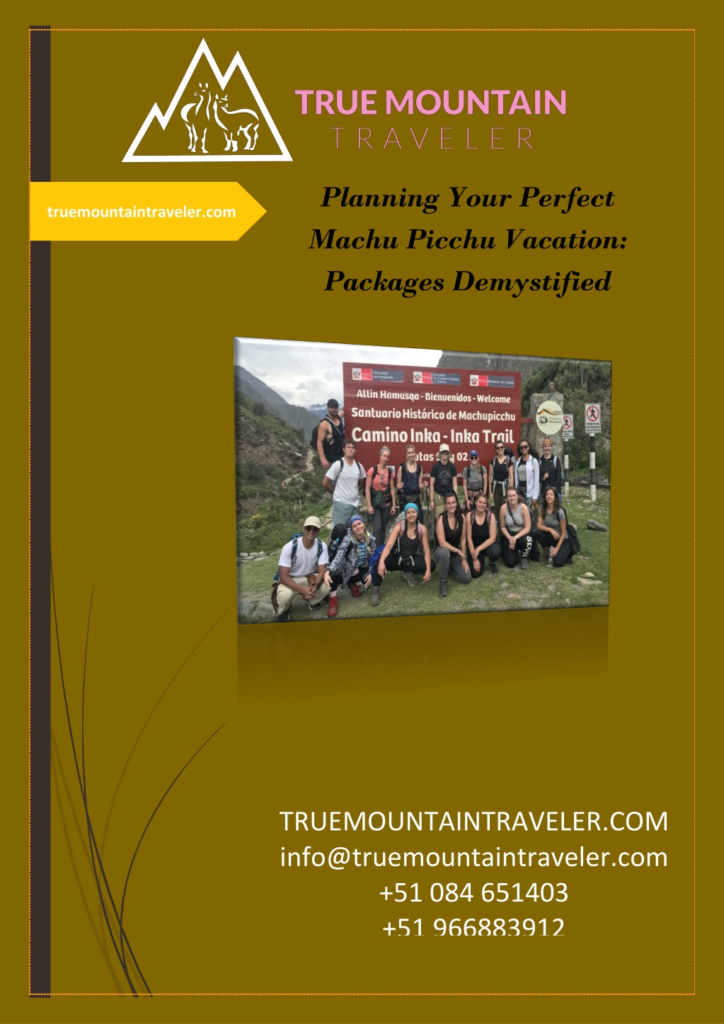 planning your perfect machu picchu vacation l.w