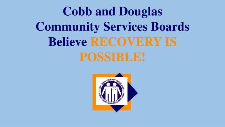 Community Mental Health Services in Cobb and Douglas Counties