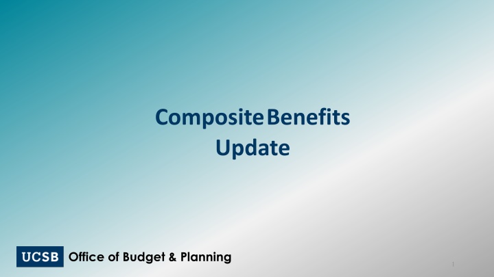 Composite Benefit Rates in Budget Planning