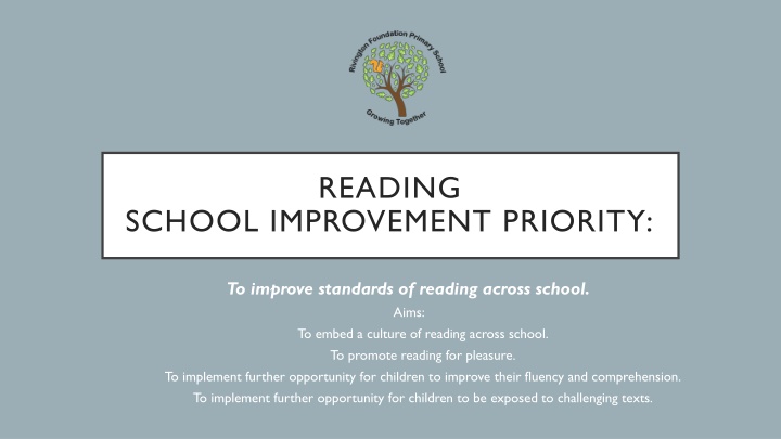 Enhancing Reading Standards in Schools: A Comprehensive Approach