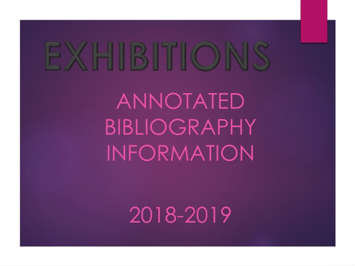 Annotated Bibliographies: A Comprehensive Guide