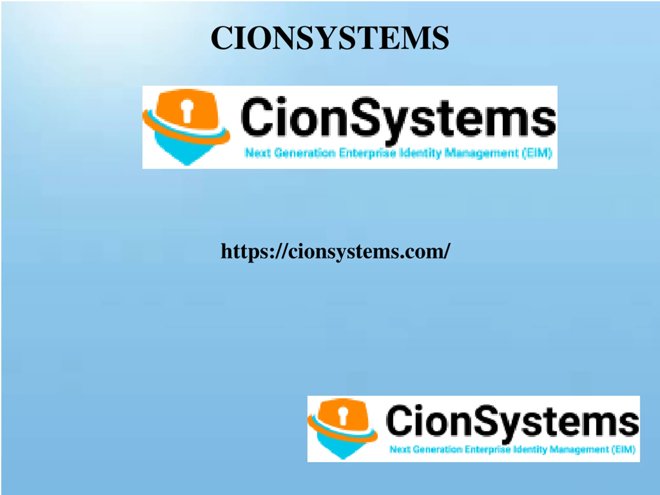 2 Factor Authentication, cionsystems