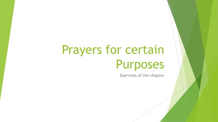 Essential Prayers and Practices for Different Occasions in Islamic Tradition