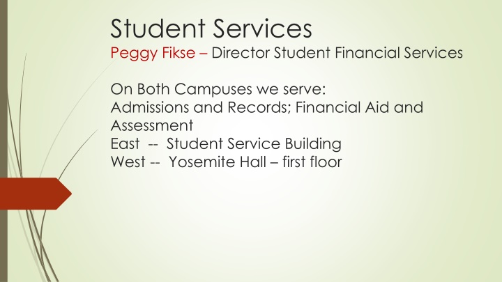 Financial Aid Overview for Students at MJC