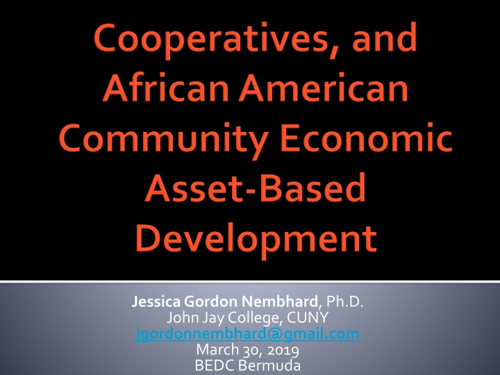 Cooperative Ownership and Democratic Participation in Economic Models