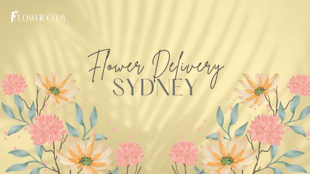 flower delivery sydney l.w