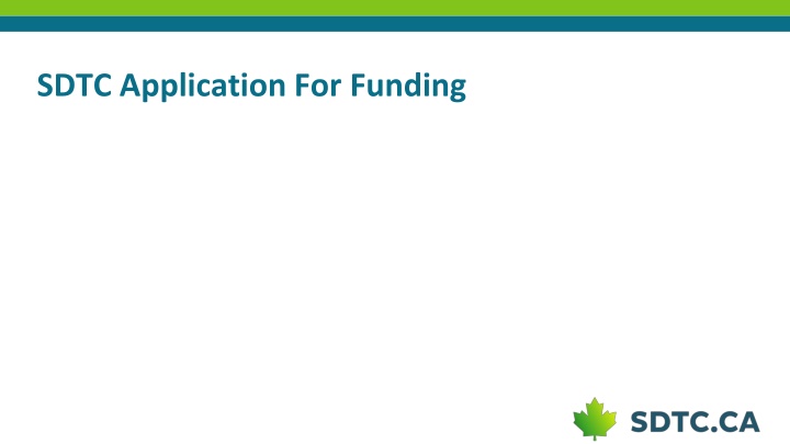 Clean Technology Solution for Sustainable Development Funding Application