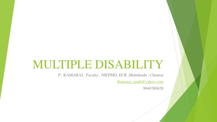 Multiple Disabilities in Special Education