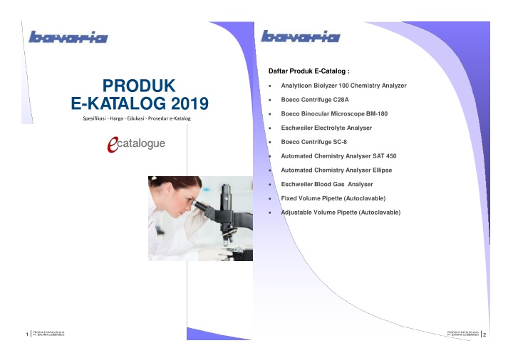 Laboratory Equipment E-Catalog 2019
