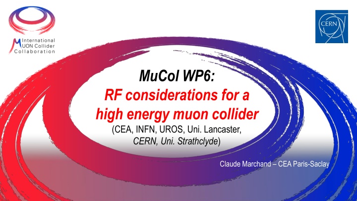 RF Considerations for High-Energy Muon Collider