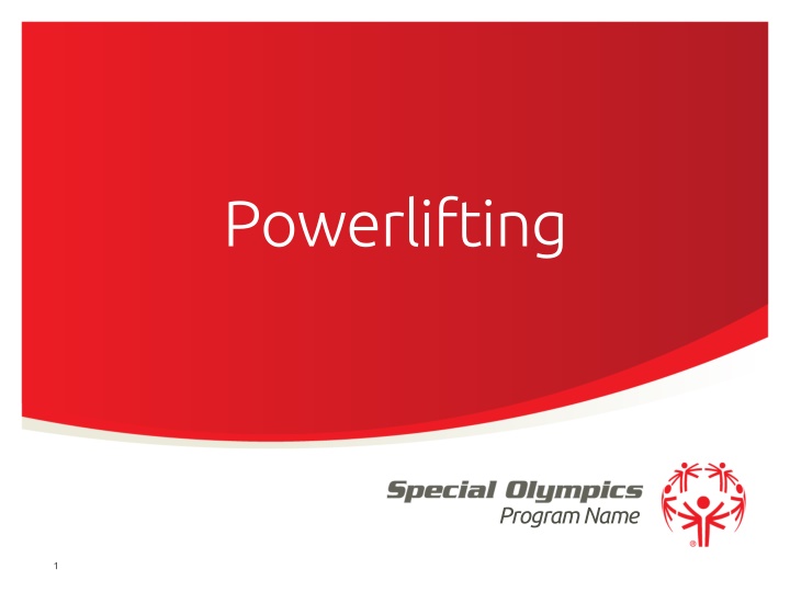 Powerlifting Program Overview