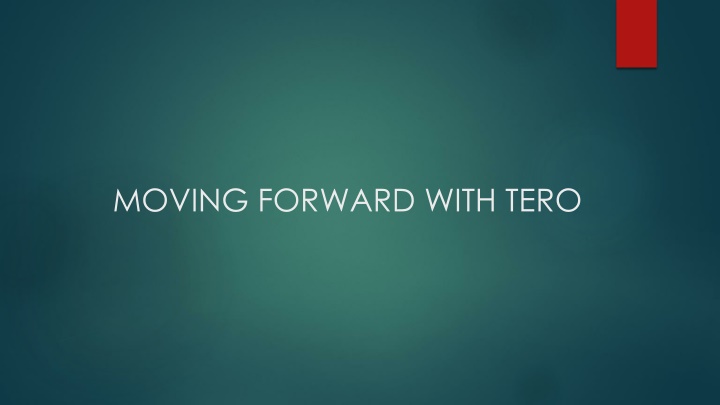 Empowering Progress: Moving Forward with TERO and Self-Empowerment Keys