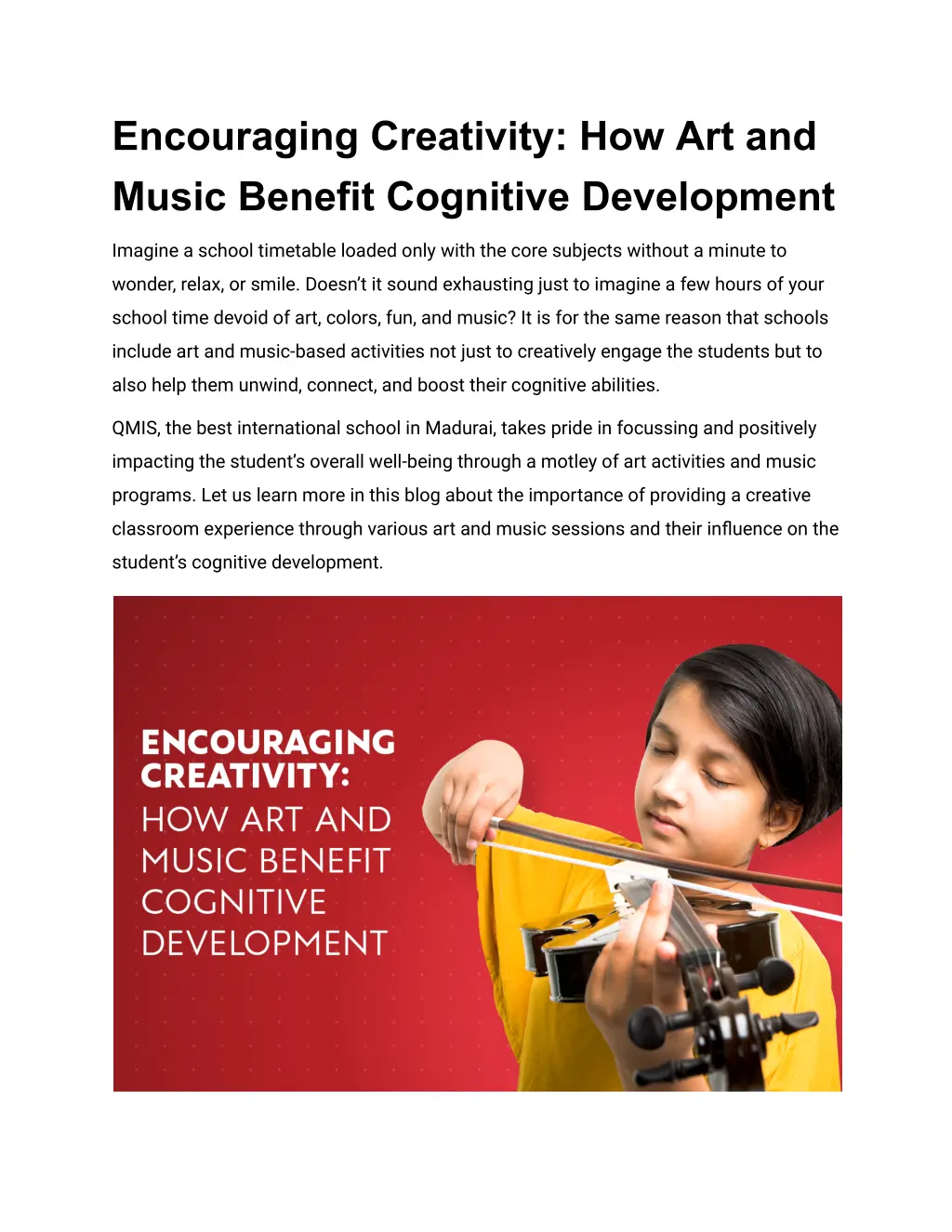 encouraging creativity how art and music benefit n.