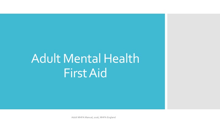 Importance of Mental Health First Aid Training in the UK