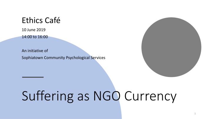 The Ethical Dilemmas of NGOs Using Suffering as Currency