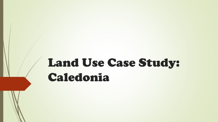 Land Use Conflict in Caledonia, Ontario