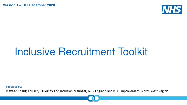Enhancing Cultural Competency in NHS Workforce Recruitment