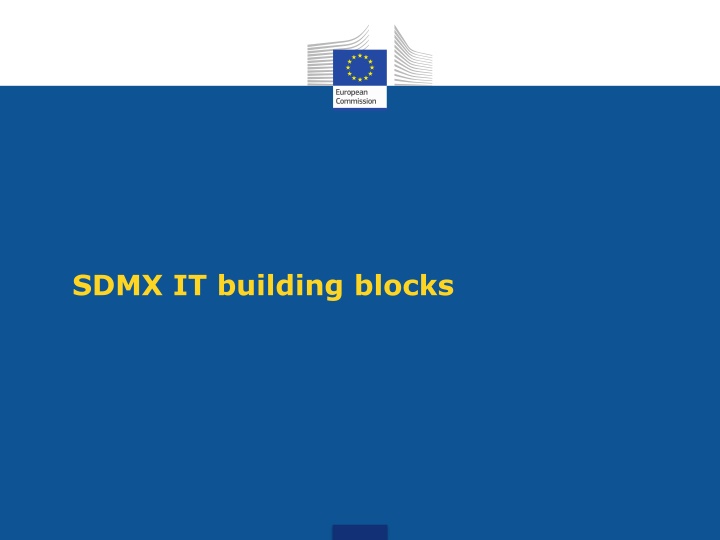 SDMX Implementation Scenarios and IT Architectures