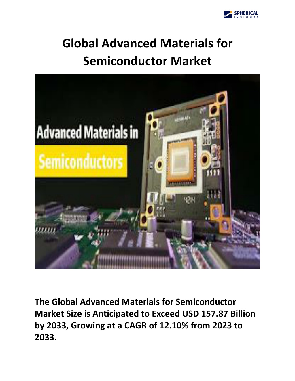 global advanced materials for semiconductor market l.w