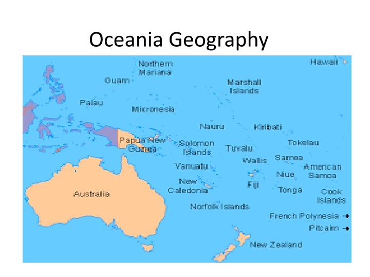 Discover the Diverse Geography of Oceania