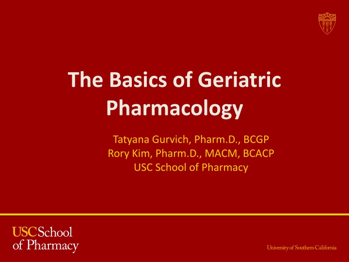 Comprehensive Guide to Geriatric Medication Management