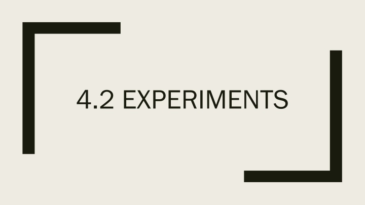 Experiments in Research: Observation vs. Experimentation