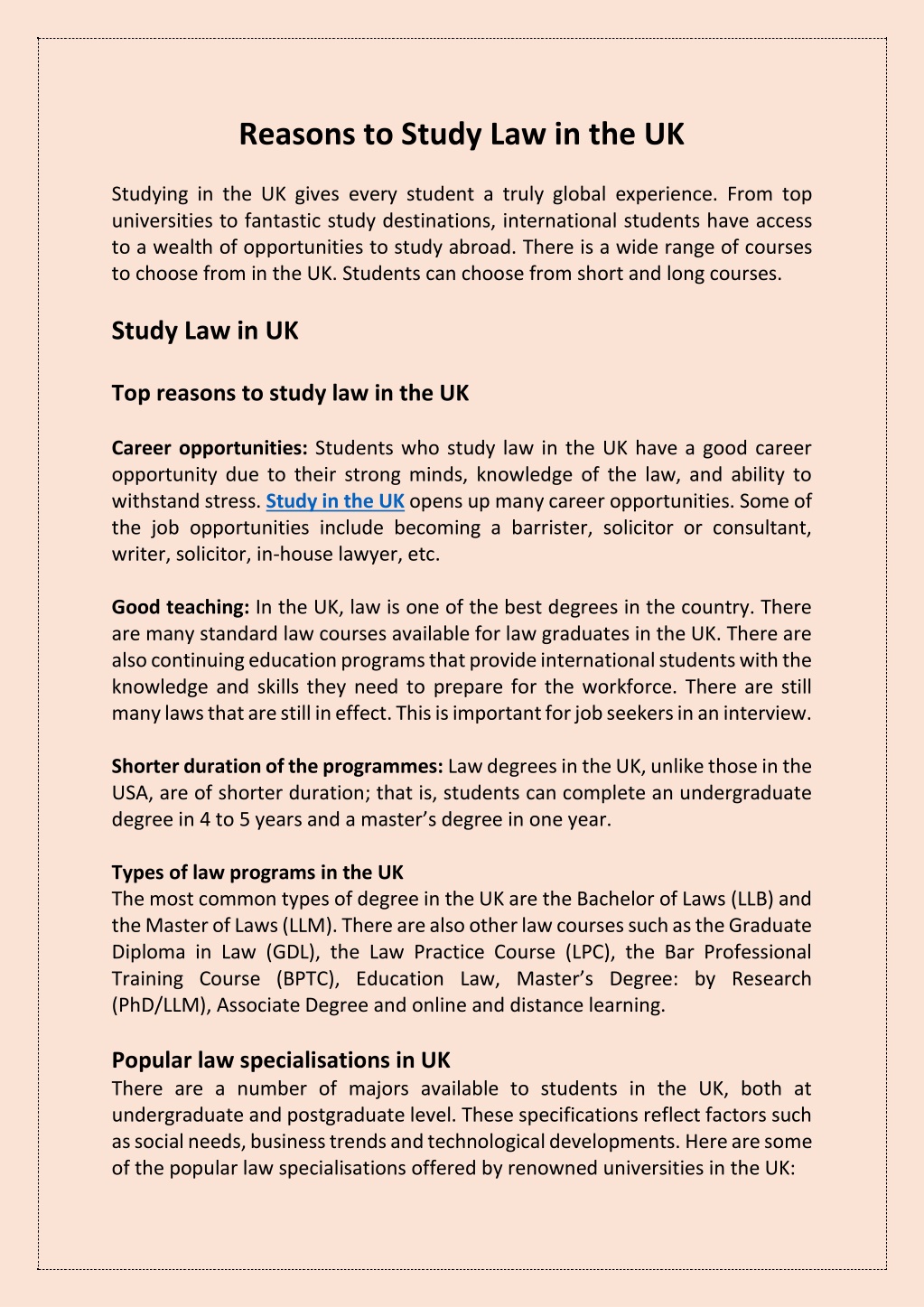 reasons to study law in the uk l.w