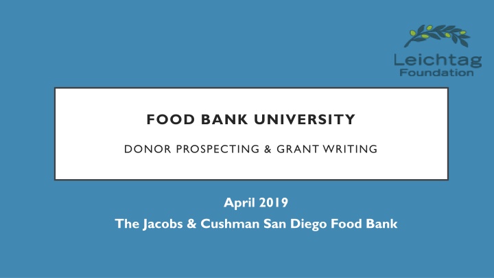Strategies for Effective Donor Prospecting and Grant Writing
