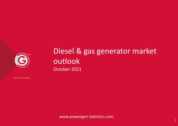 Diesel and Gas Generator Market Trends and Transition to Alternative Energies