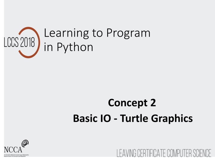 Learning Python Basics with Turtle Graphics