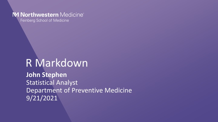 R Markdown: A Comprehensive Guide to Statistical Analysis